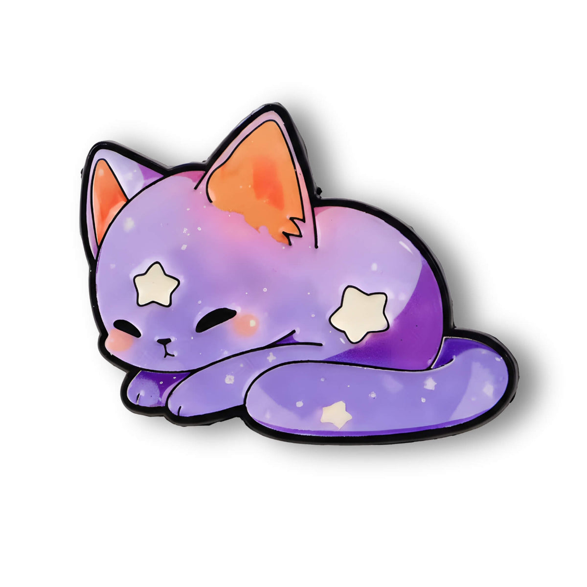 Galaxy Cat KLIQ „Schlummerstern“ | MY KLIQ Emaille (18mm)