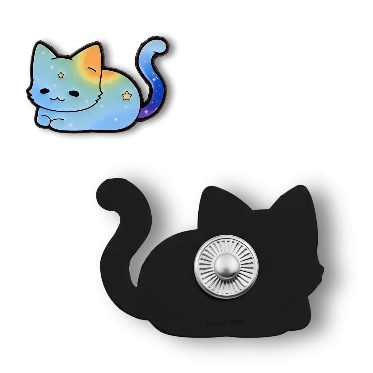 Galaxy Cat KLIQ „Sternenschein“ | MY KLIQ Emaille (18mm)