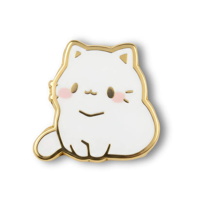 Mochi Cat KLIQ „Snowball" | MY KLIQ Emaille (18mm)